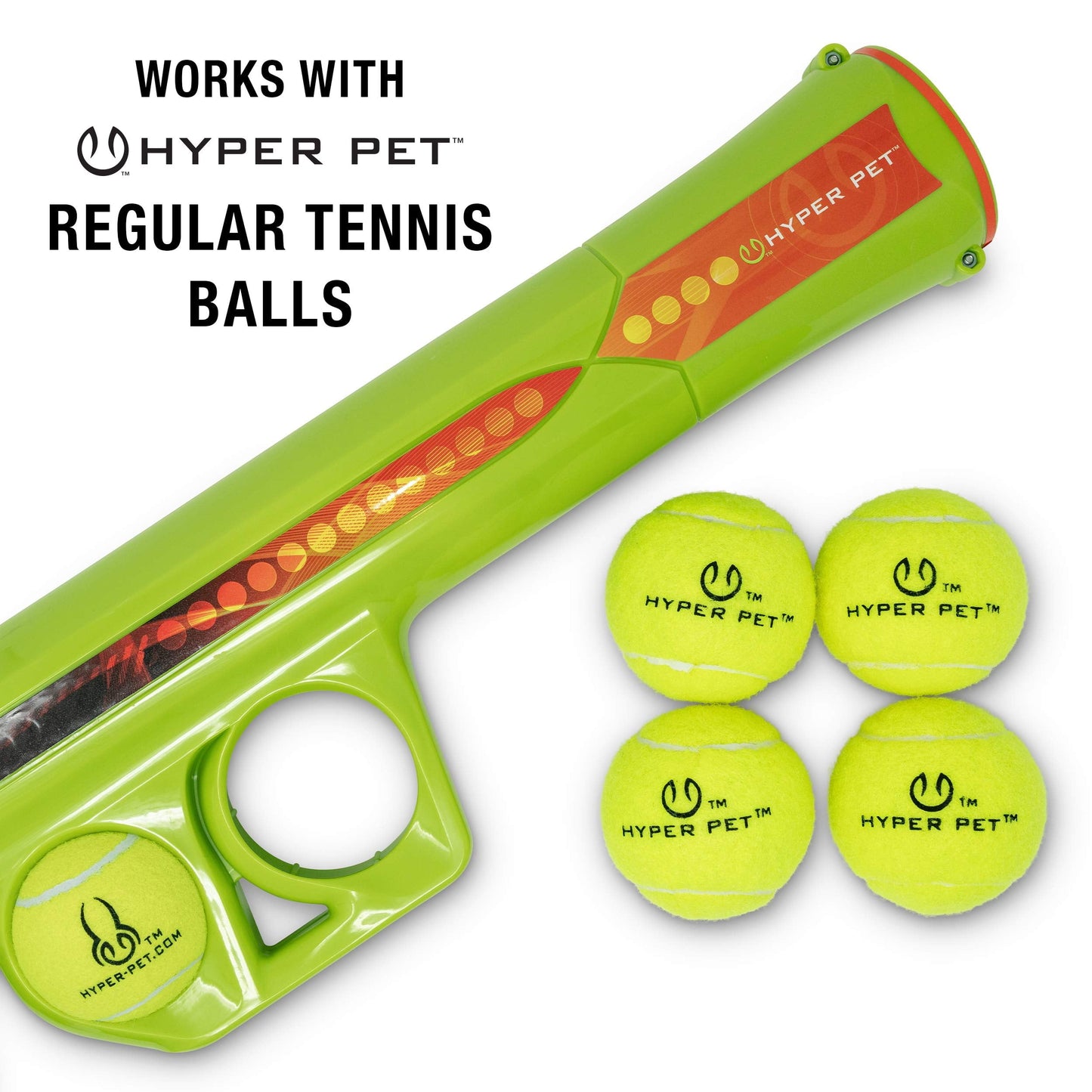 K9 Kannon K2 Dog Toy Mini Tennis Ball Launcher Interactive Dog Toys, Load and Launch, Mini